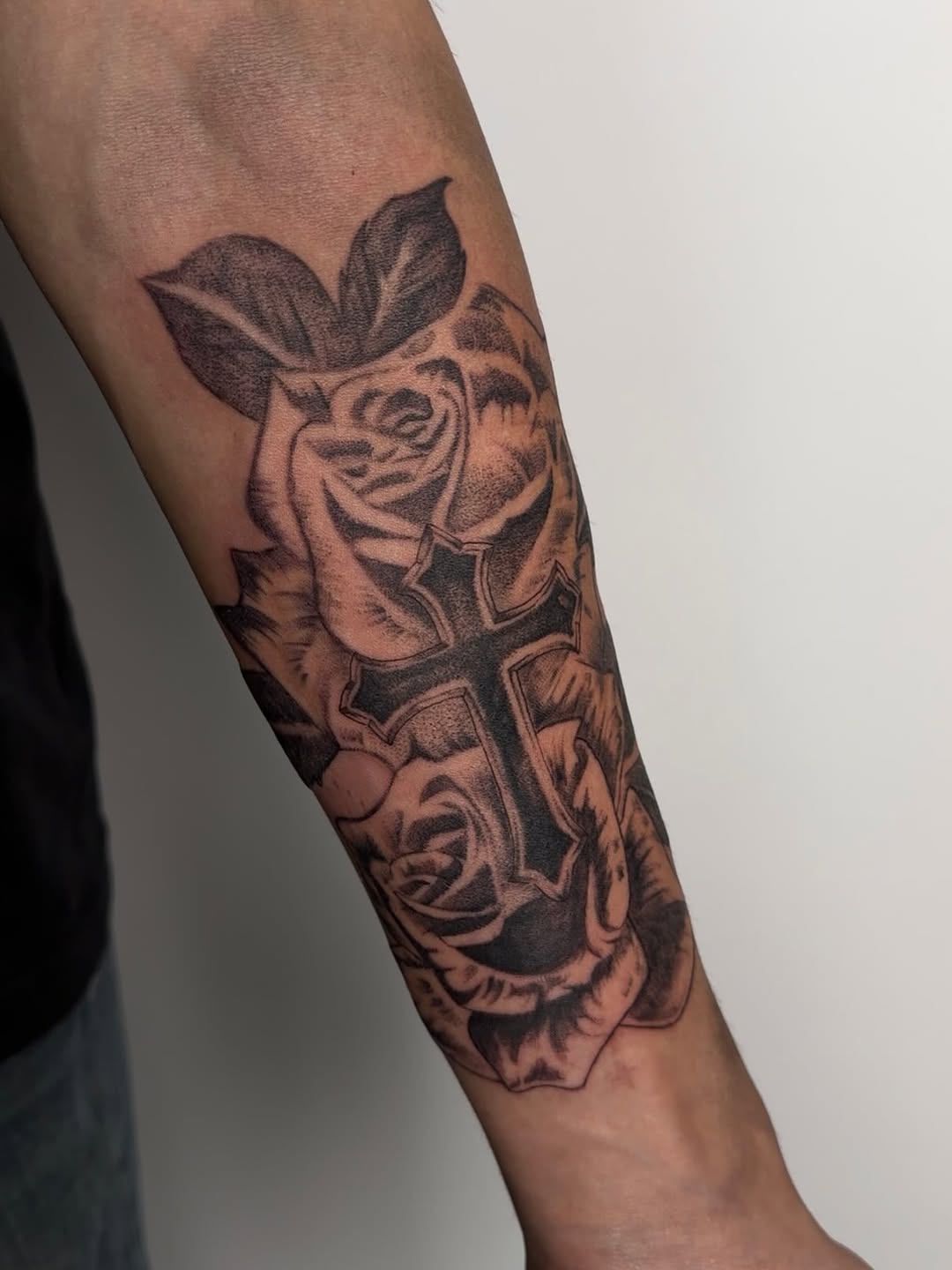 Tattoo by @inkedbybai — black_and_grey, realism