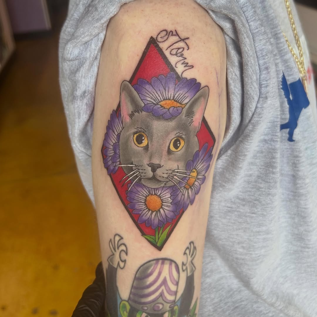 Tattoo by @jrtatt00 — realism, lettering_script