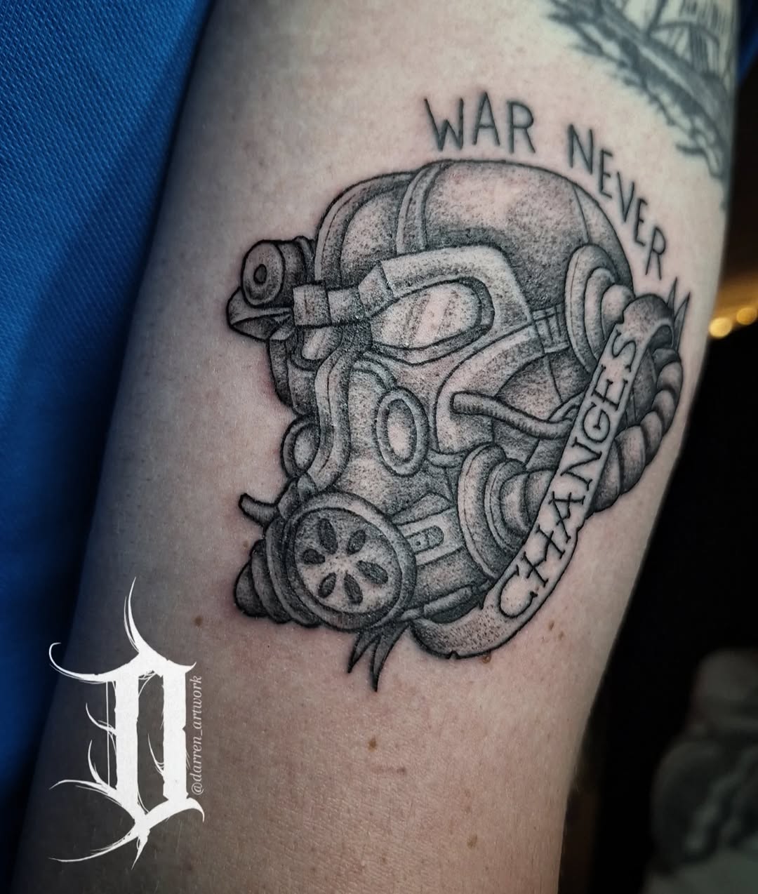 Tattoo by @darren_artwork โ black_and_grey, realism