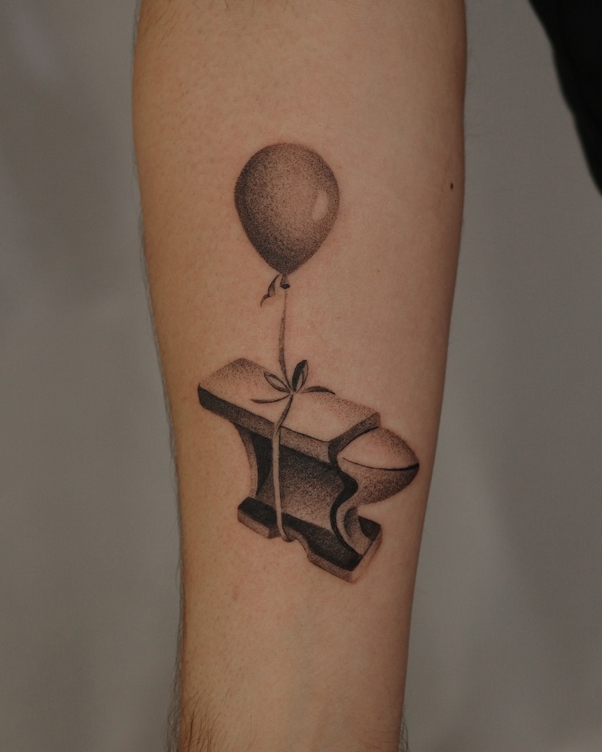 Tattoo by @ginseng.ink — illustrative, black_and_grey