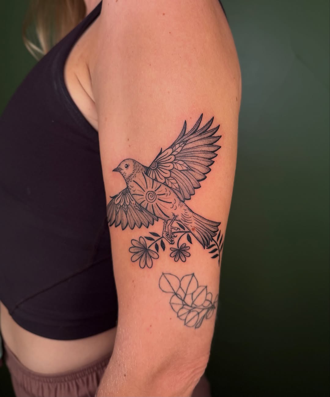 Tattoo by @lexcreotattoos โ illustrative, fine_line