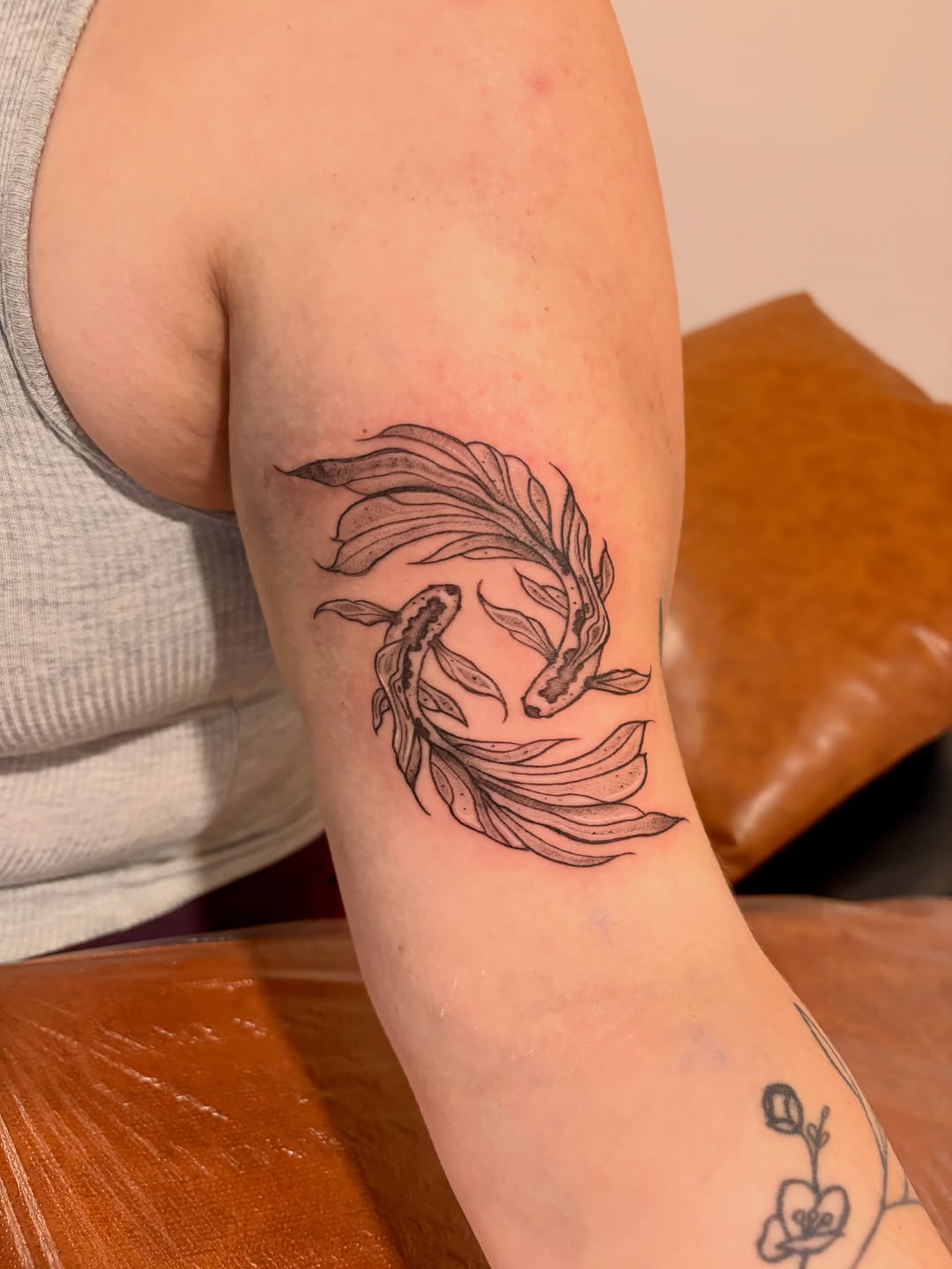 Tattoo by @emilyroseartistrytattoo — illustrative, fine_line