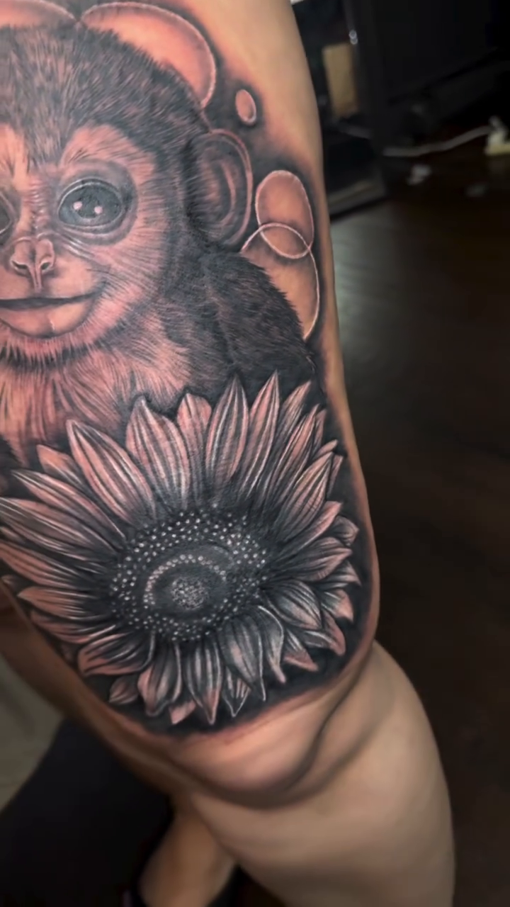Tattoo by @chrispynotgrilled — realism, black_and_grey