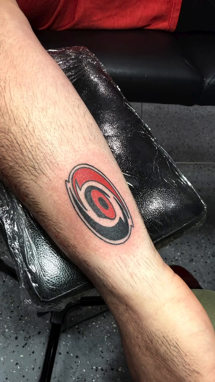 Tattoo by @gregdehoot — geometric