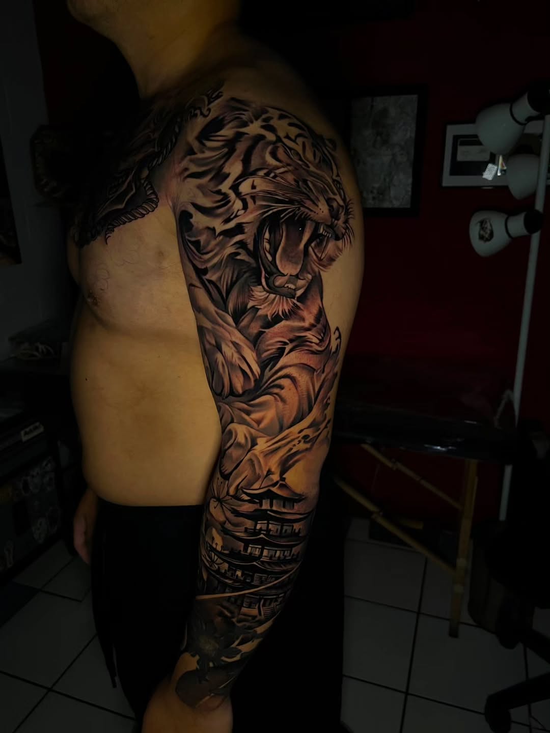 Tattoo by @ghostlytatz β realism, black_and_grey