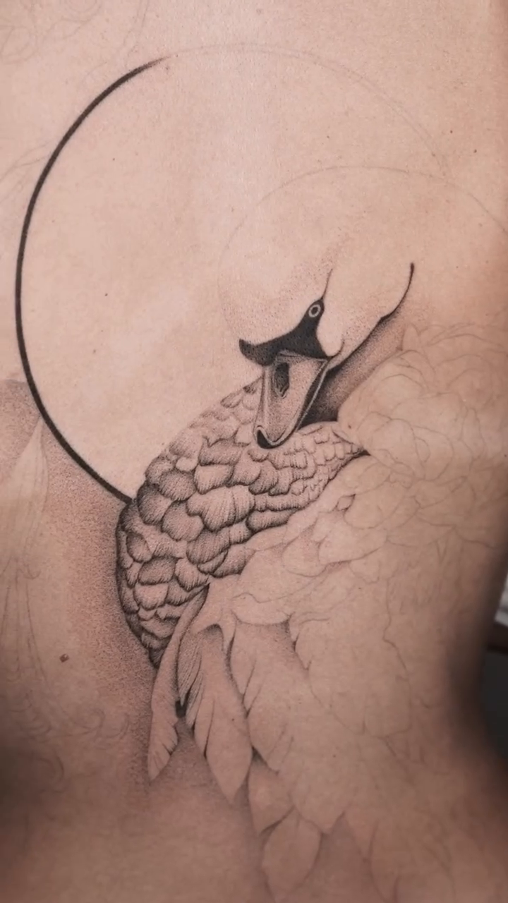 Tattoo by @b__e_a_n__s — black_and_grey