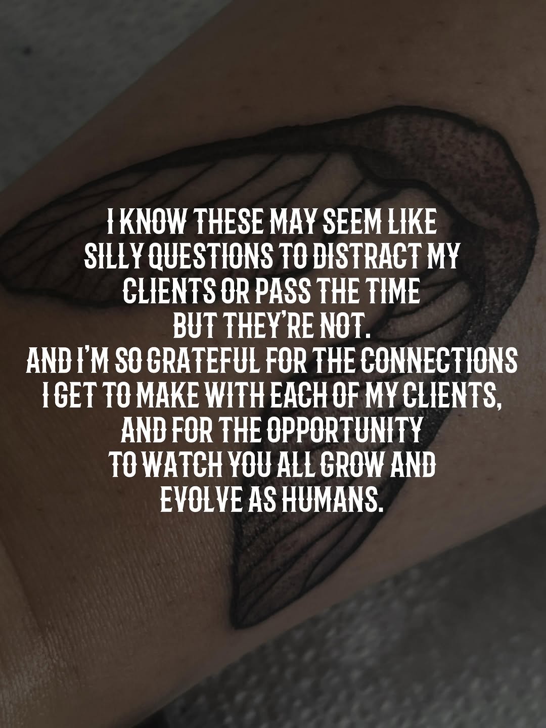 Tattoo by @missemtattoos โ lettering_script, black_and_grey