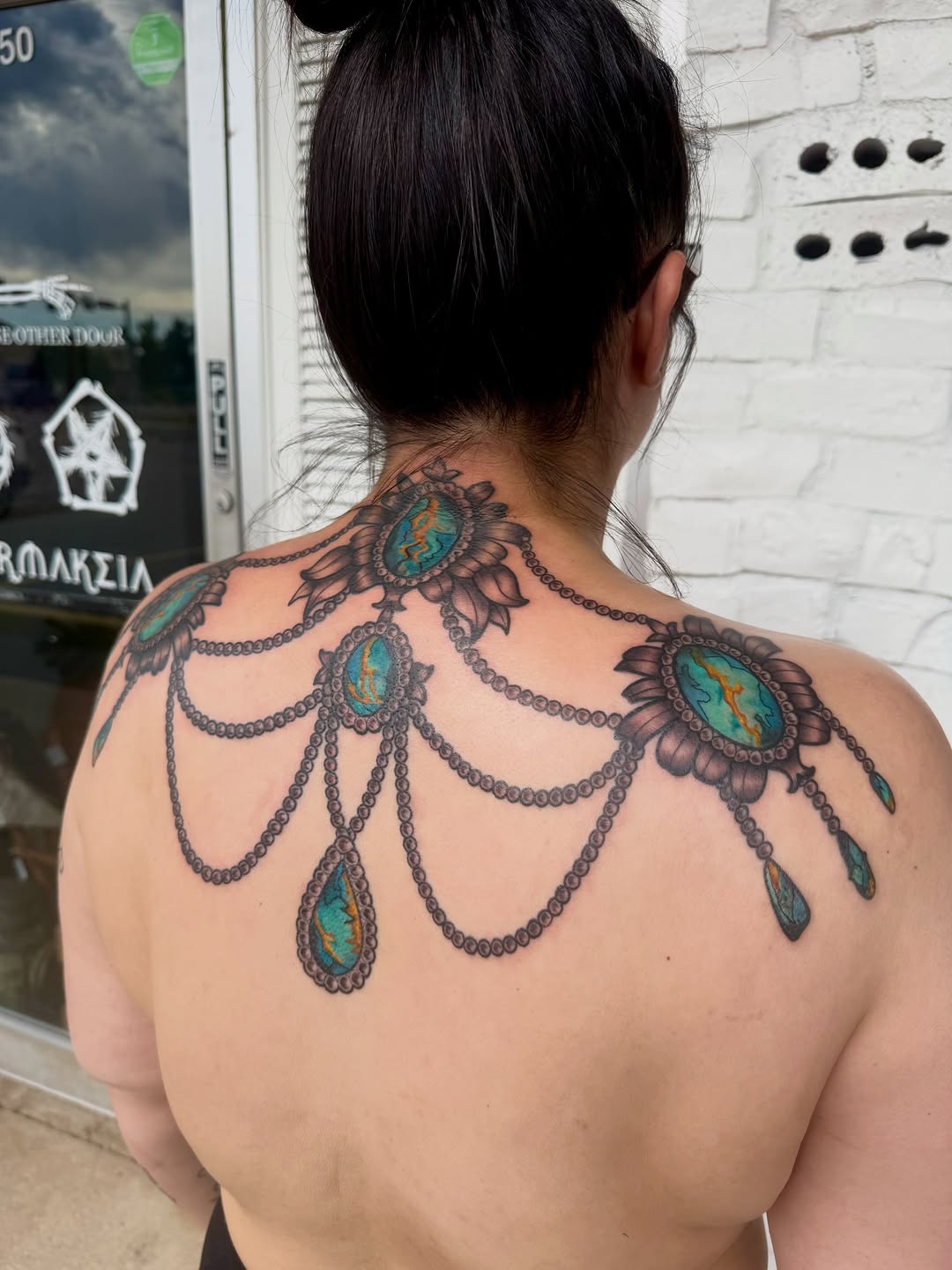 Tattoo by @call.me_d.addie — ornamental, black_and_grey