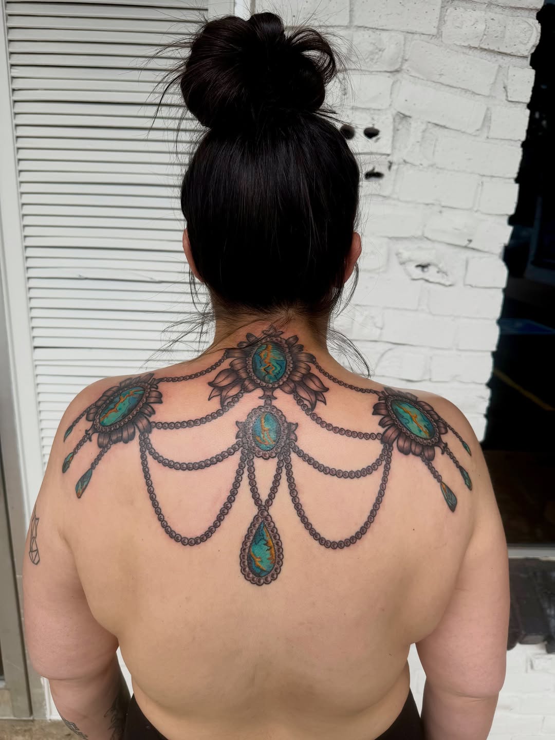 Tattoo by @call.me_d.addie — ornamental, black_and_grey