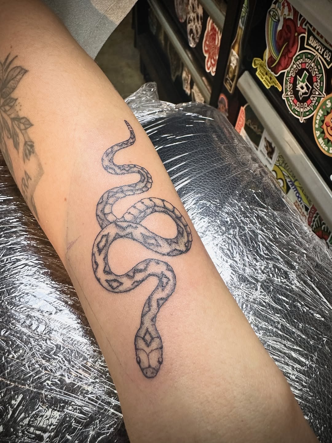 Tattoo by @luisamarigold — illustrative, black_and_grey