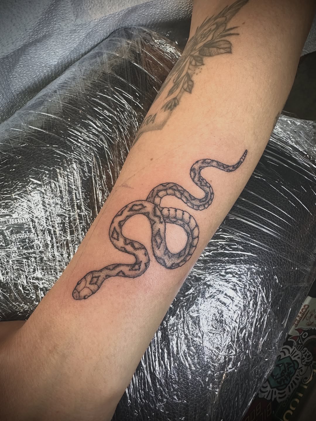 Tattoo by @luisamarigold — illustrative, black_and_grey