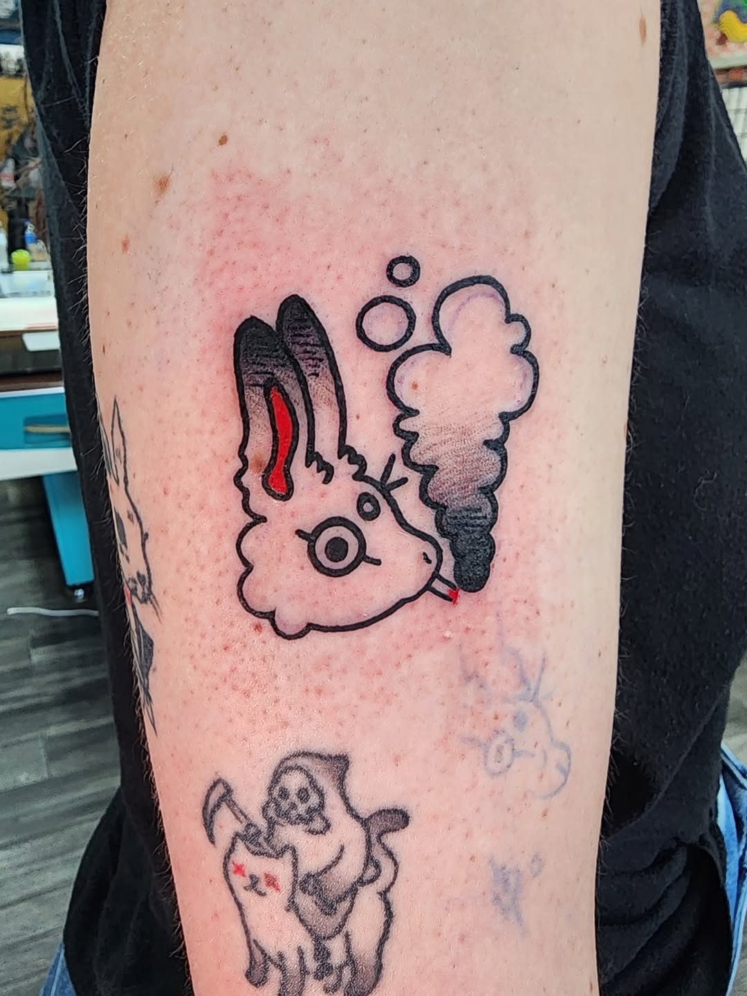 Tattoo by @milesdeoring — new_school