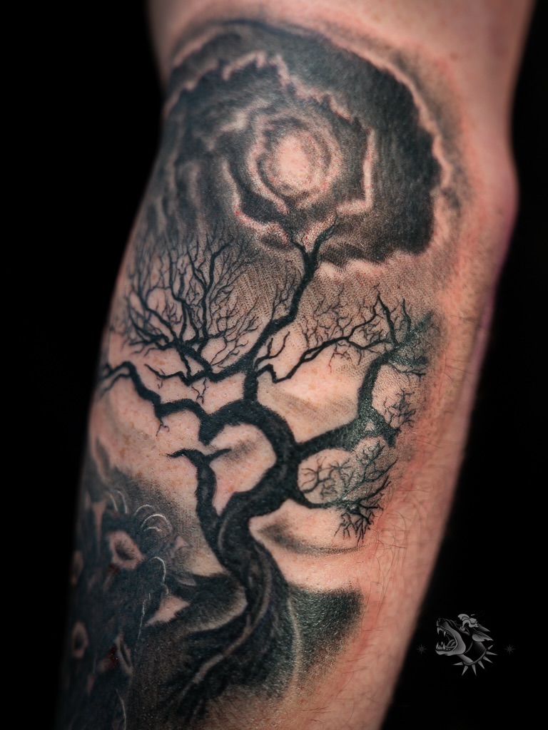 Tattoo by @kevin.inks โ black_and_grey, realism