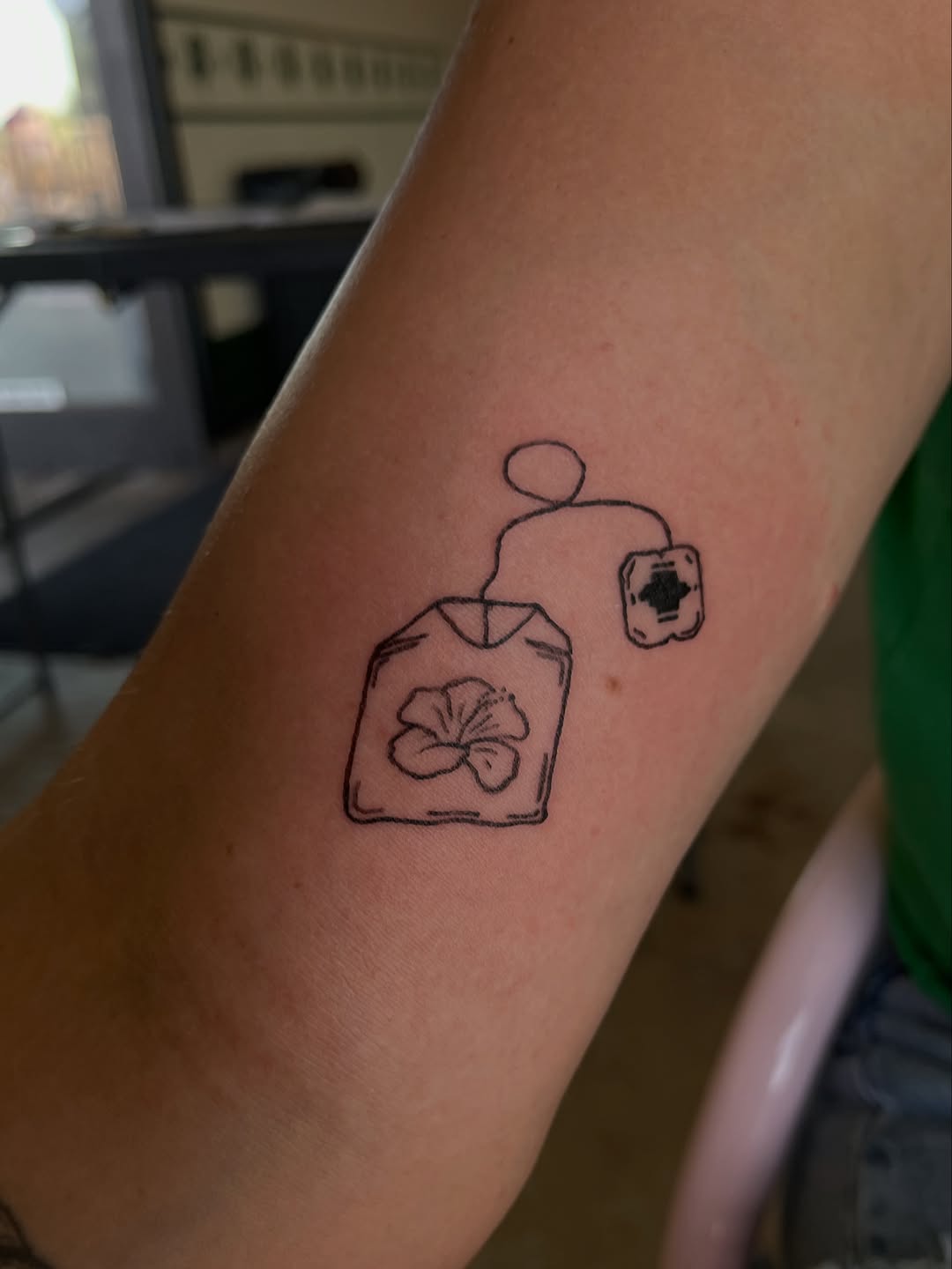Tattoo by @imthehumanamy — fine_line