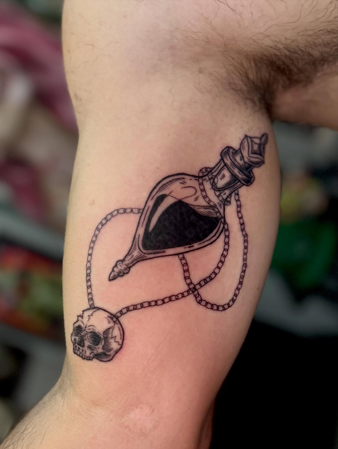Tattoo by @sheebztatz β illustrative, black_and_grey