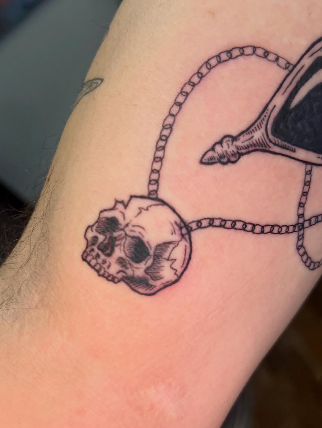 Tattoo by @sheebztatz β illustrative, black_and_grey
