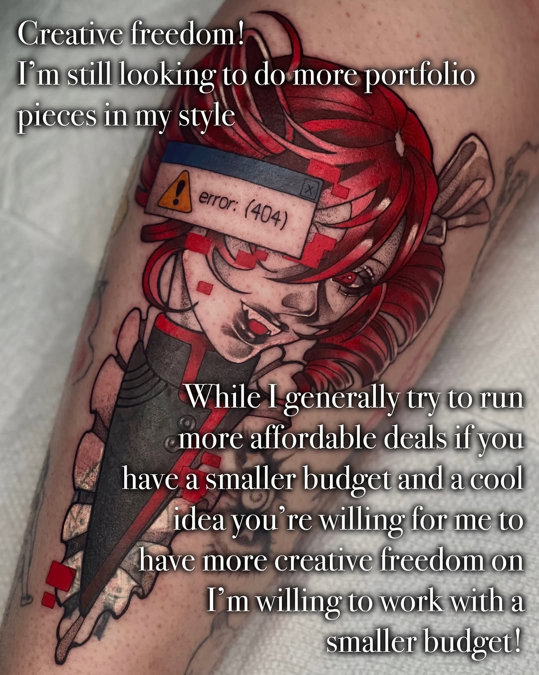 Tattoo by @mousepawz_tattoo β anime, trash_polka