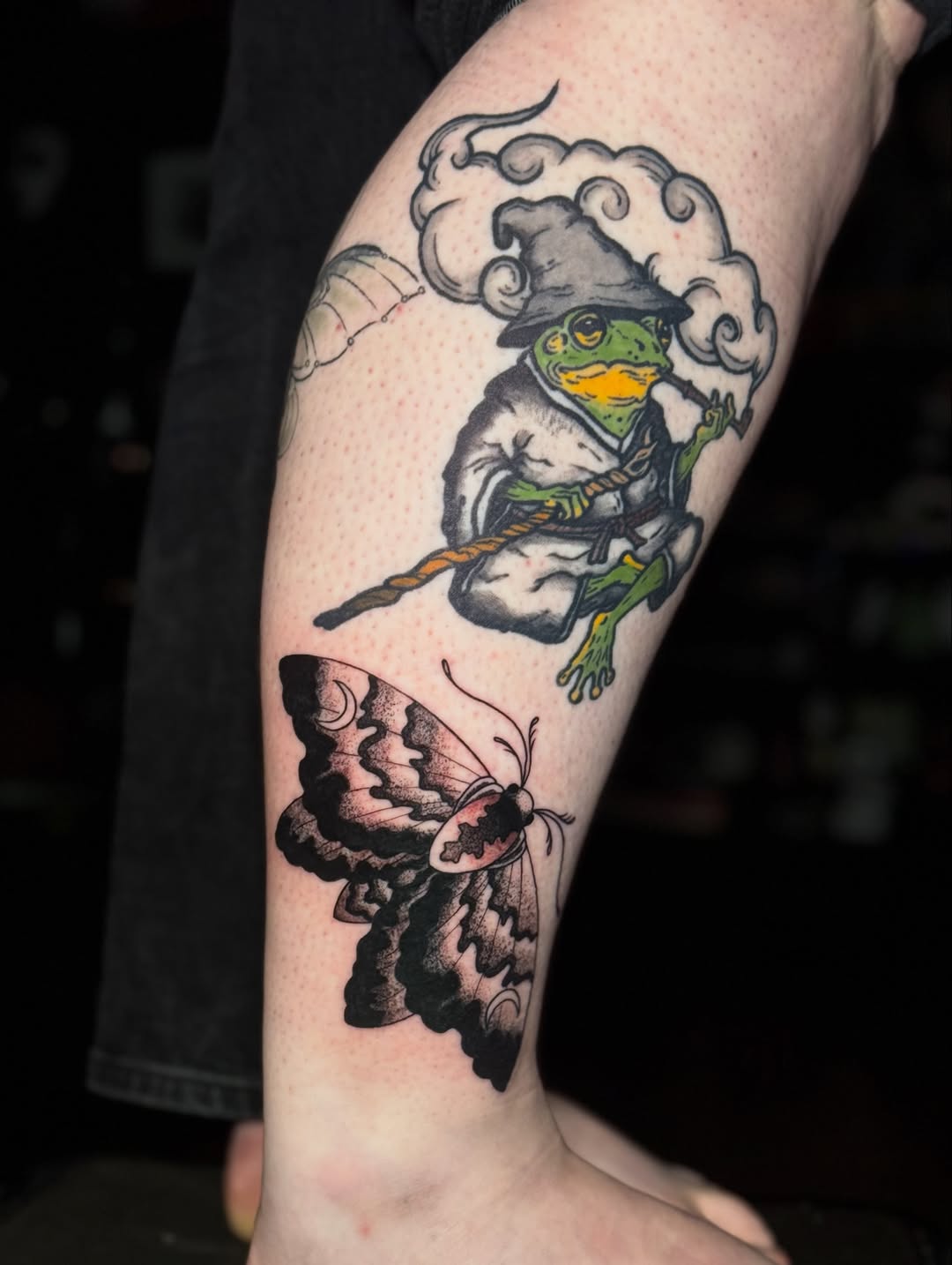 Tattoo by @matthewbtattooer — black_and_grey