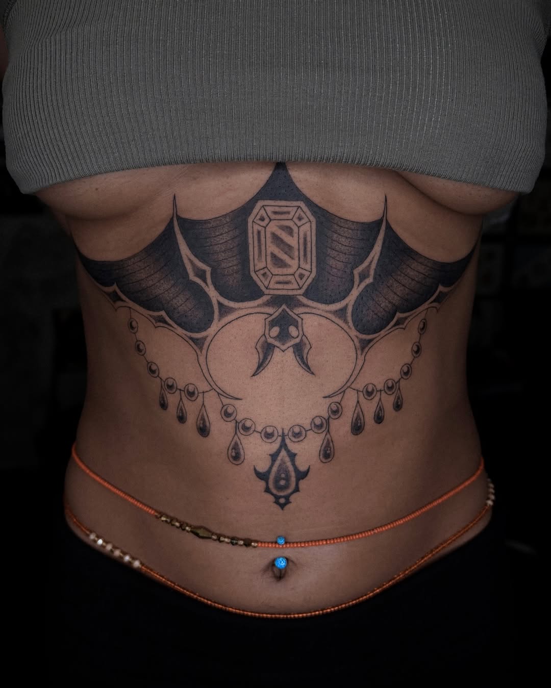 Tattoo by @jakeryantats — blackwork, ornamental