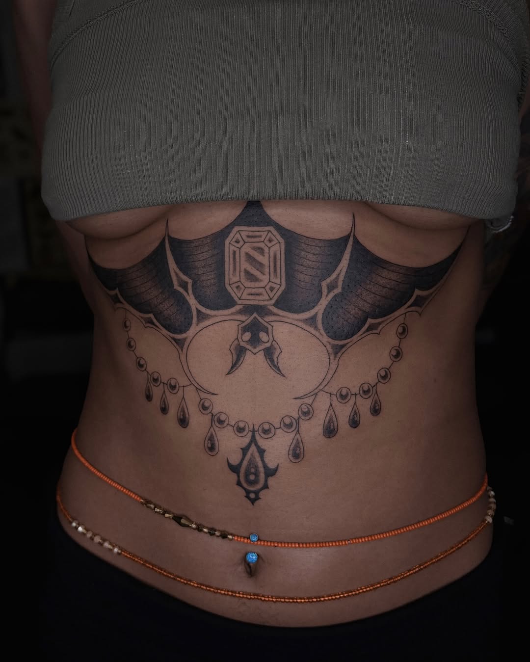 Tattoo by @jakeryantats — black_and_grey, ornamental