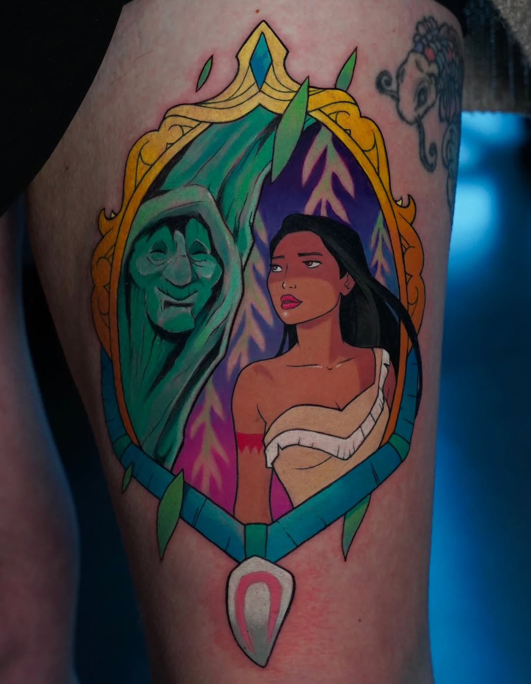Tattoo by @dangerderektattoo — illustrative, new_school