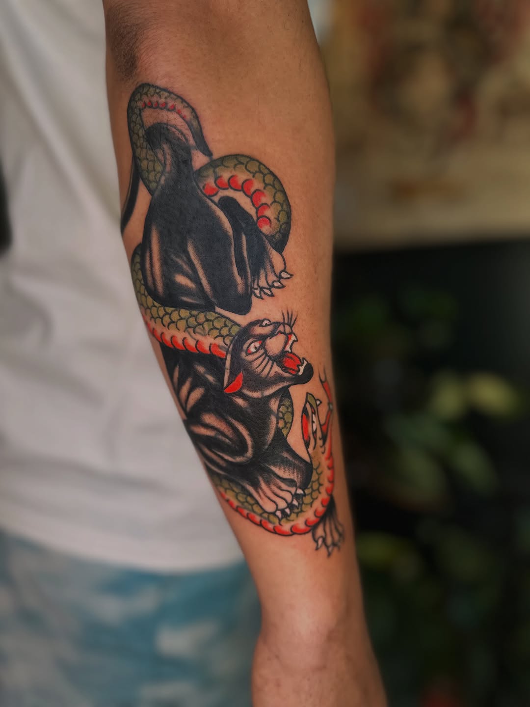 Tattoo by @maxpete — american_traditional, illustrative