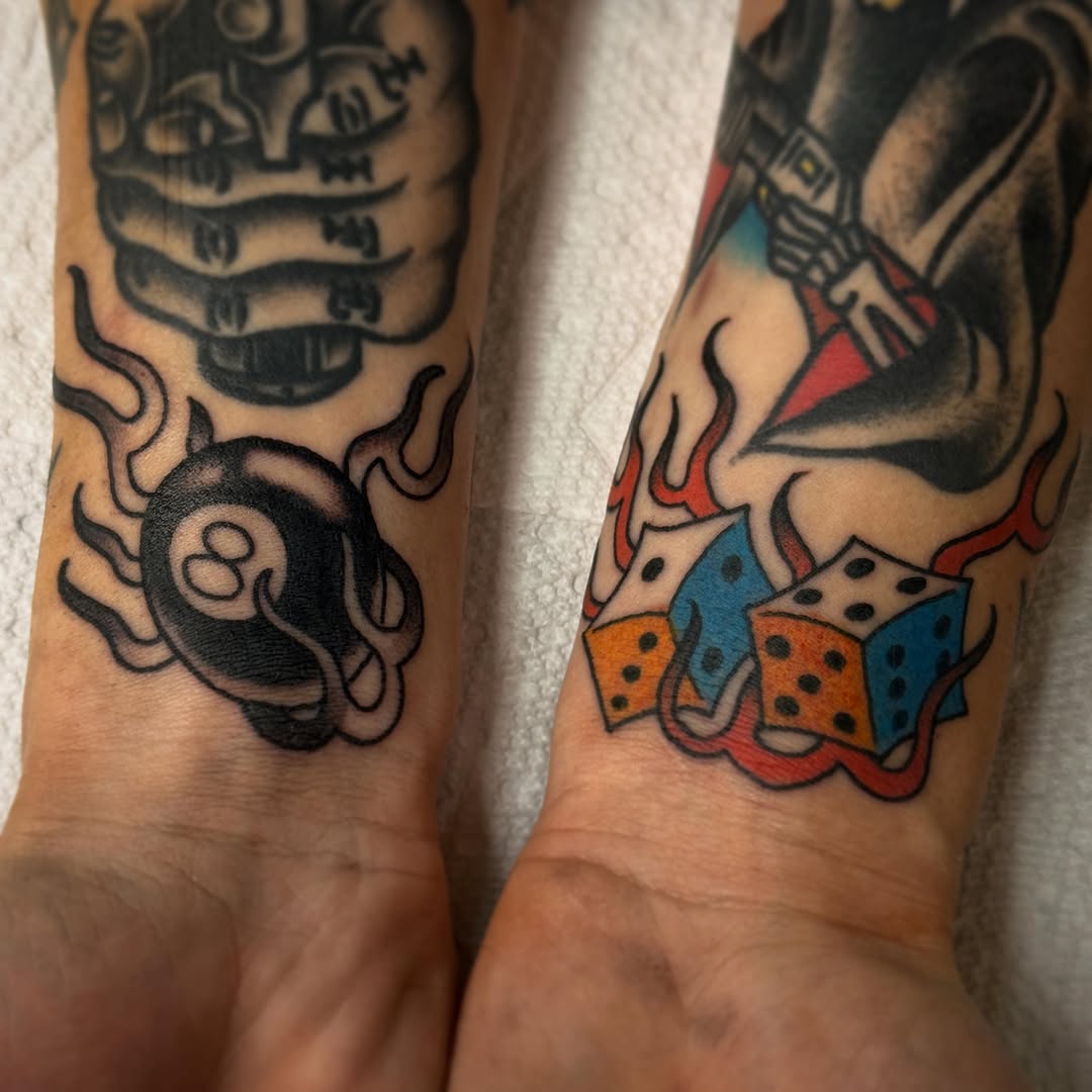 Tattoo by @cfinksta — american_traditional
