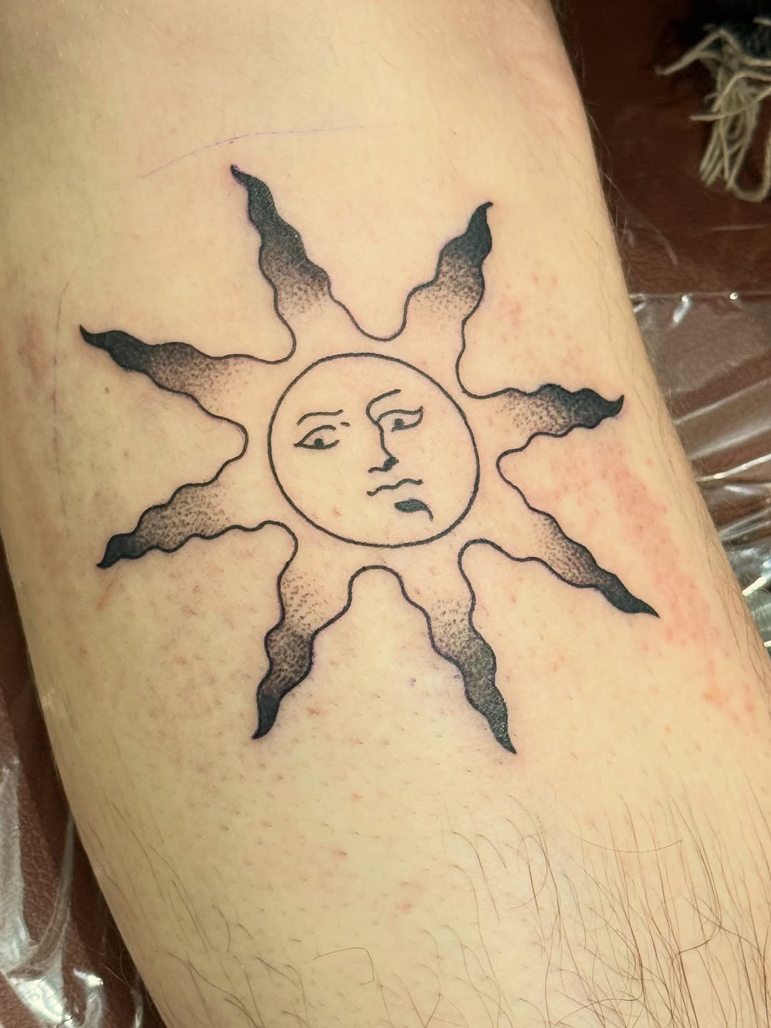 Tattoo by @yourfriendlytattooer — dotwork