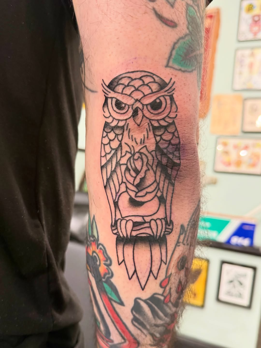 Tattoo by @yourfriendlytattooer — american_traditional