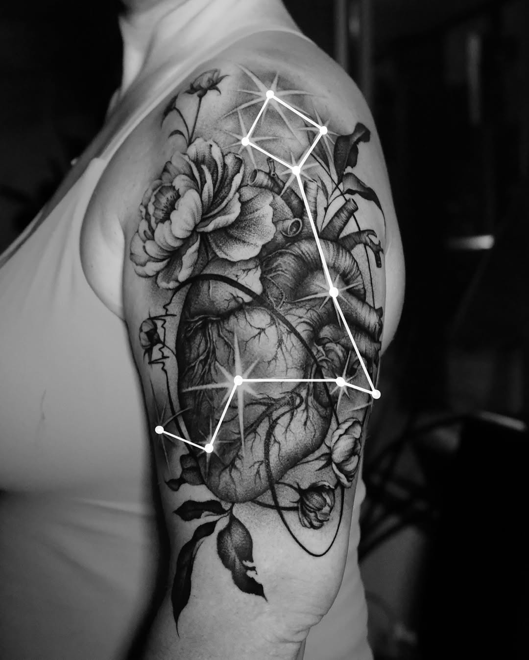 Tattoo by @tehyamaxwell — realism, black_and_grey