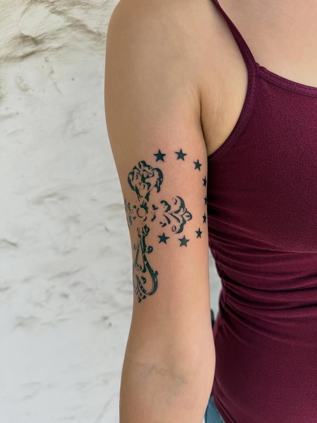 Tattoo by @meatofsnail — ornamental, blackwork
