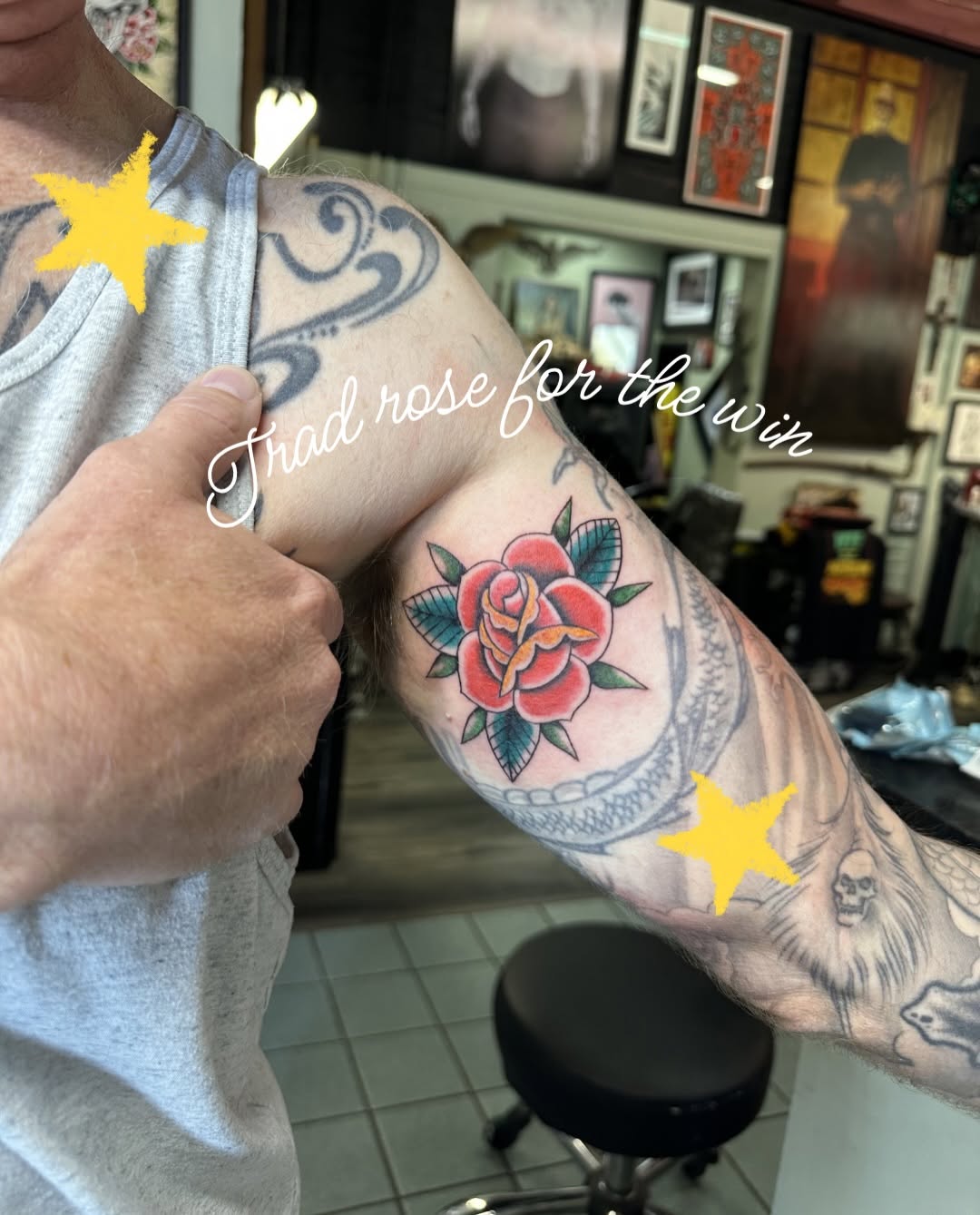 Tattoo by @chloerose.tattoos — american_traditional