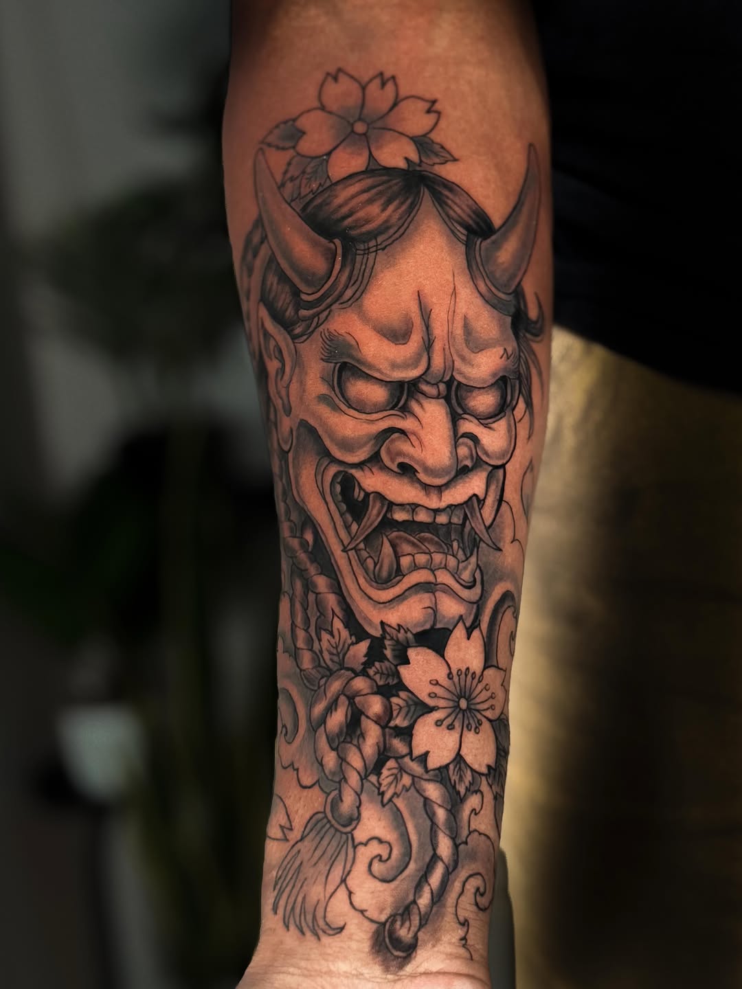 Tattoo by @kai_inkk — japanese_irezumi, black_and_grey