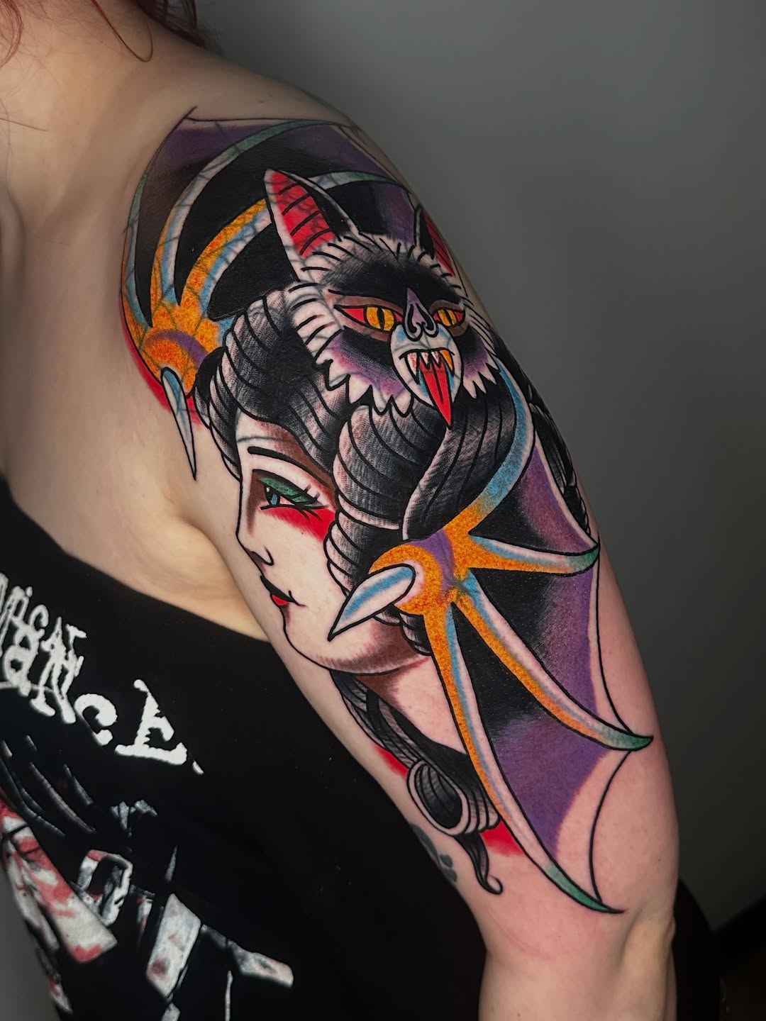 Tattoo by @spenceytattoos — american_traditional, illustrative