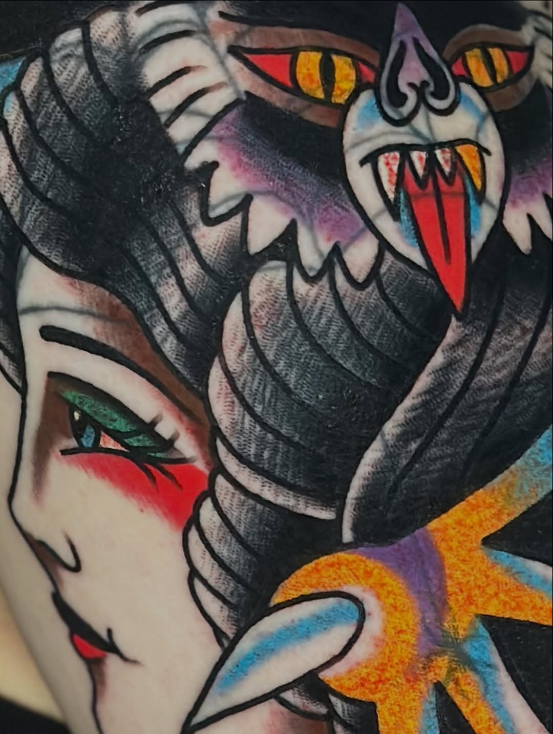 Tattoo by @spenceytattoos — american_traditional, illustrative