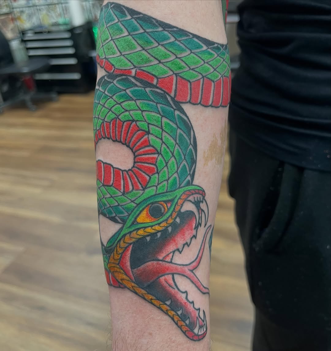 Tattoo by @brianmcfadden — american_traditional, new_school