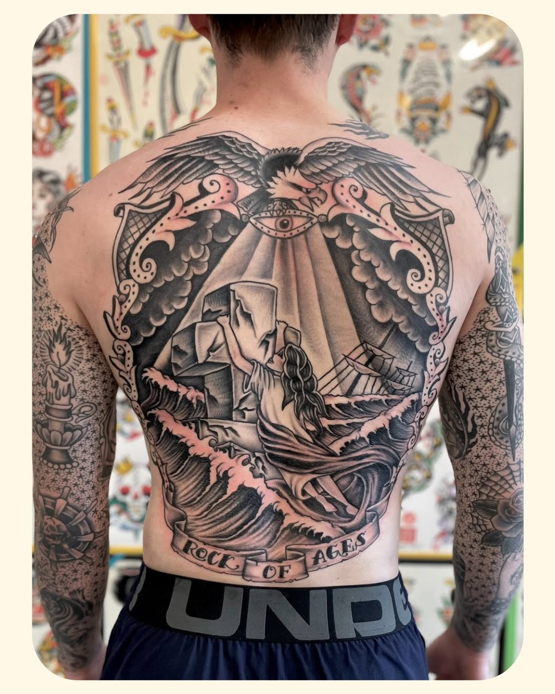 Tattoo by @samsonairlines — american_traditional, illustrative