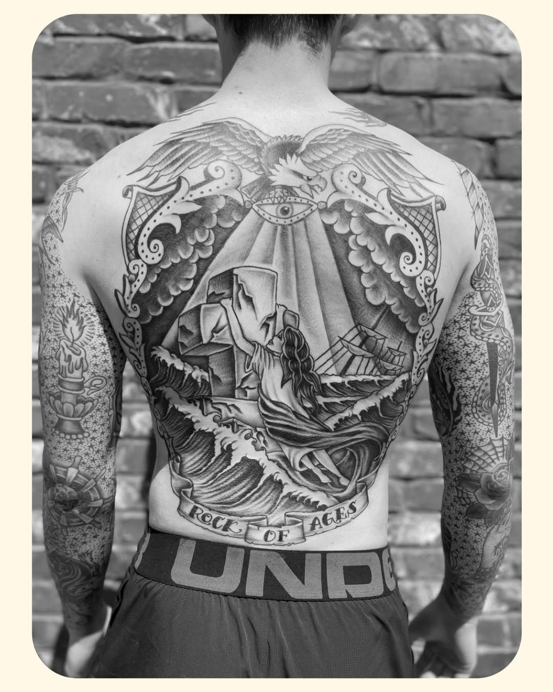 Tattoo by @samsonairlines — american_traditional, black_and_grey