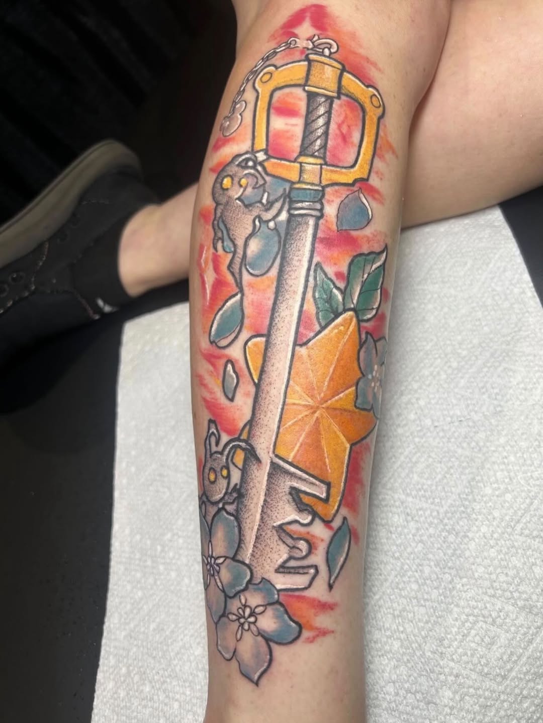 Tattoo by @yobeazytattoos — new_school, anime