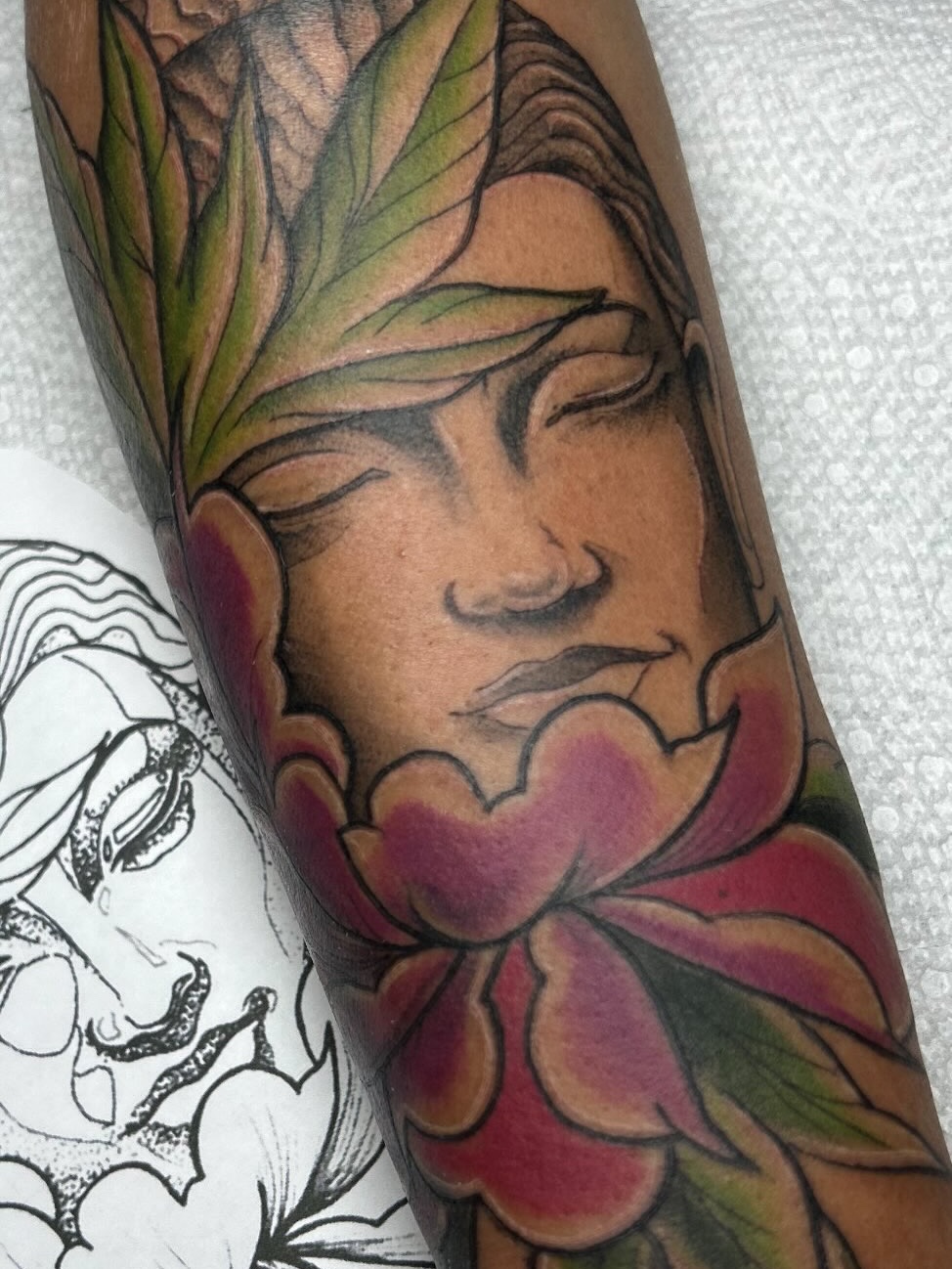 Tattoo by @yobeazytattoos — realism, black_and_grey