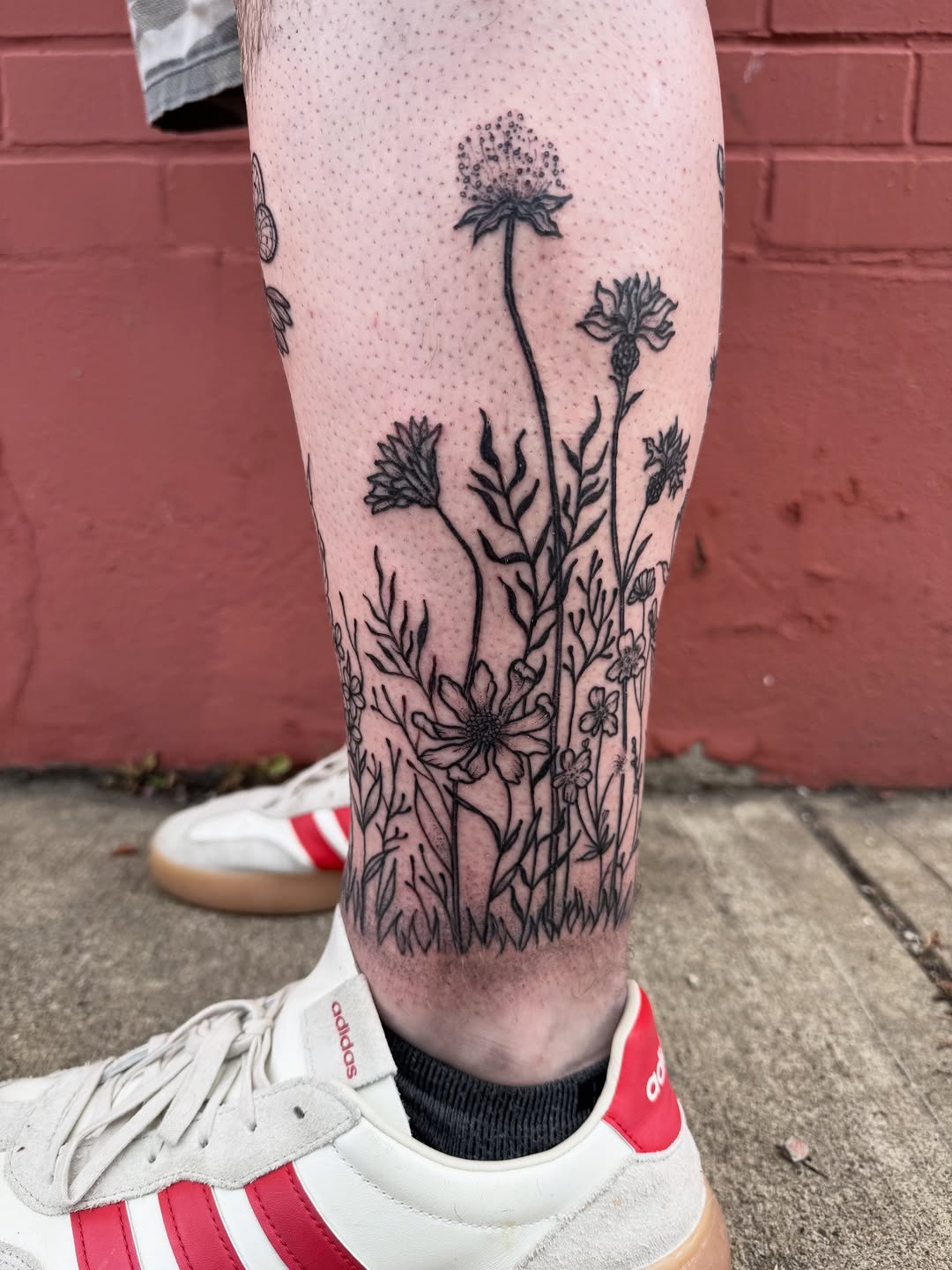 Tattoo by @nuclearhearttattoos — fine_line, black_and_grey