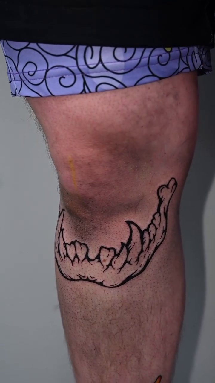 Tattoo by @zolatattoos — blackwork