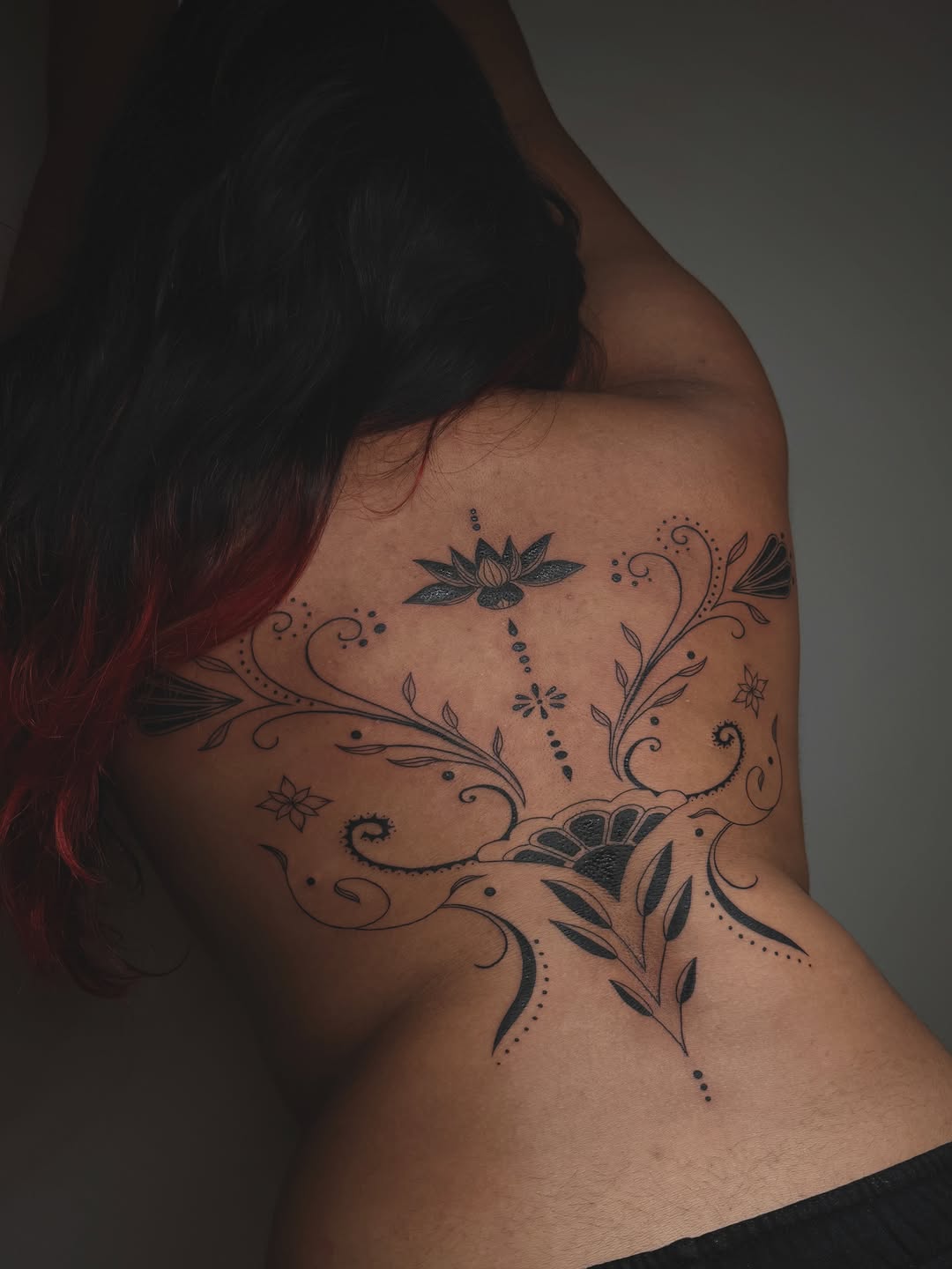 Tattoo by @inkbysana — ornamental, black_and_grey