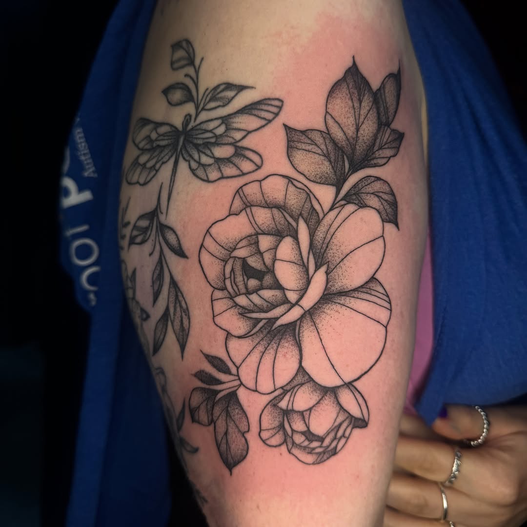 Tattoo by @inkbyjordant — black_and_grey