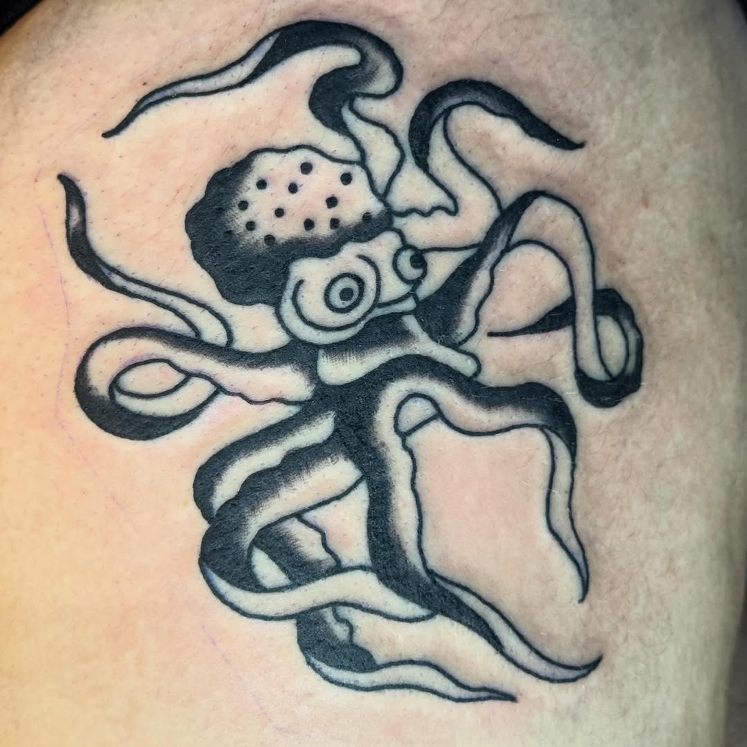 Tattoo by @jackhatchet — american_traditional, illustrative