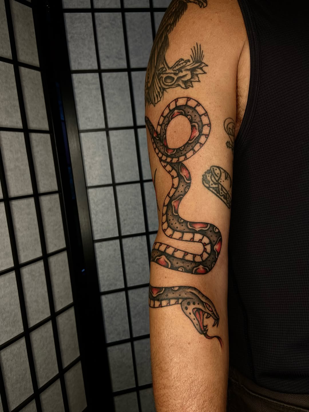 Tattoo by @ryansflashstash — american_traditional, illustrative