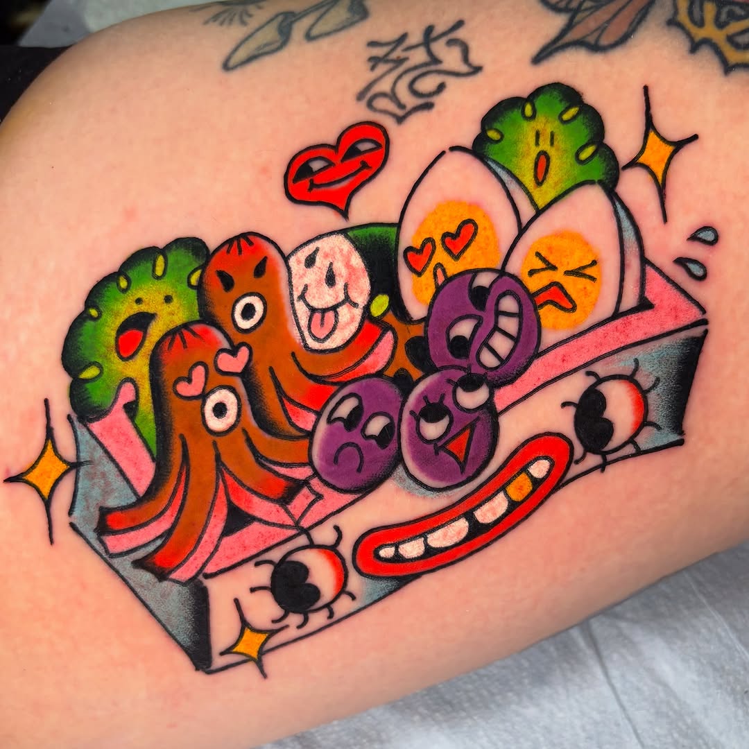 Tattoo by @nickhetzel — new_school