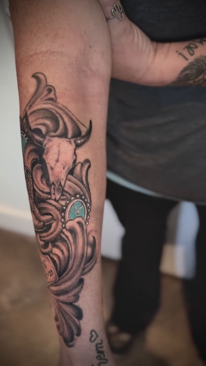 Tattoo by @crawleyboyart β black_and_grey, illustrative