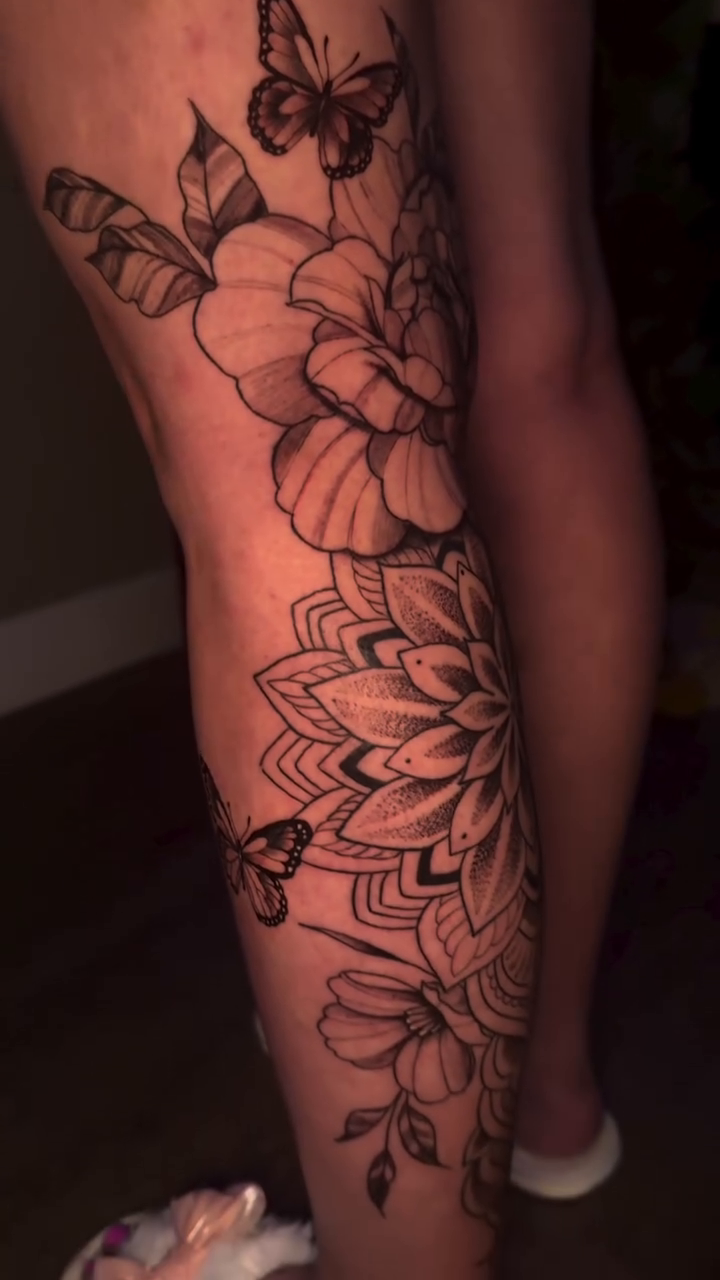 Tattoo by @inkbyhann β black_and_grey, ornamental