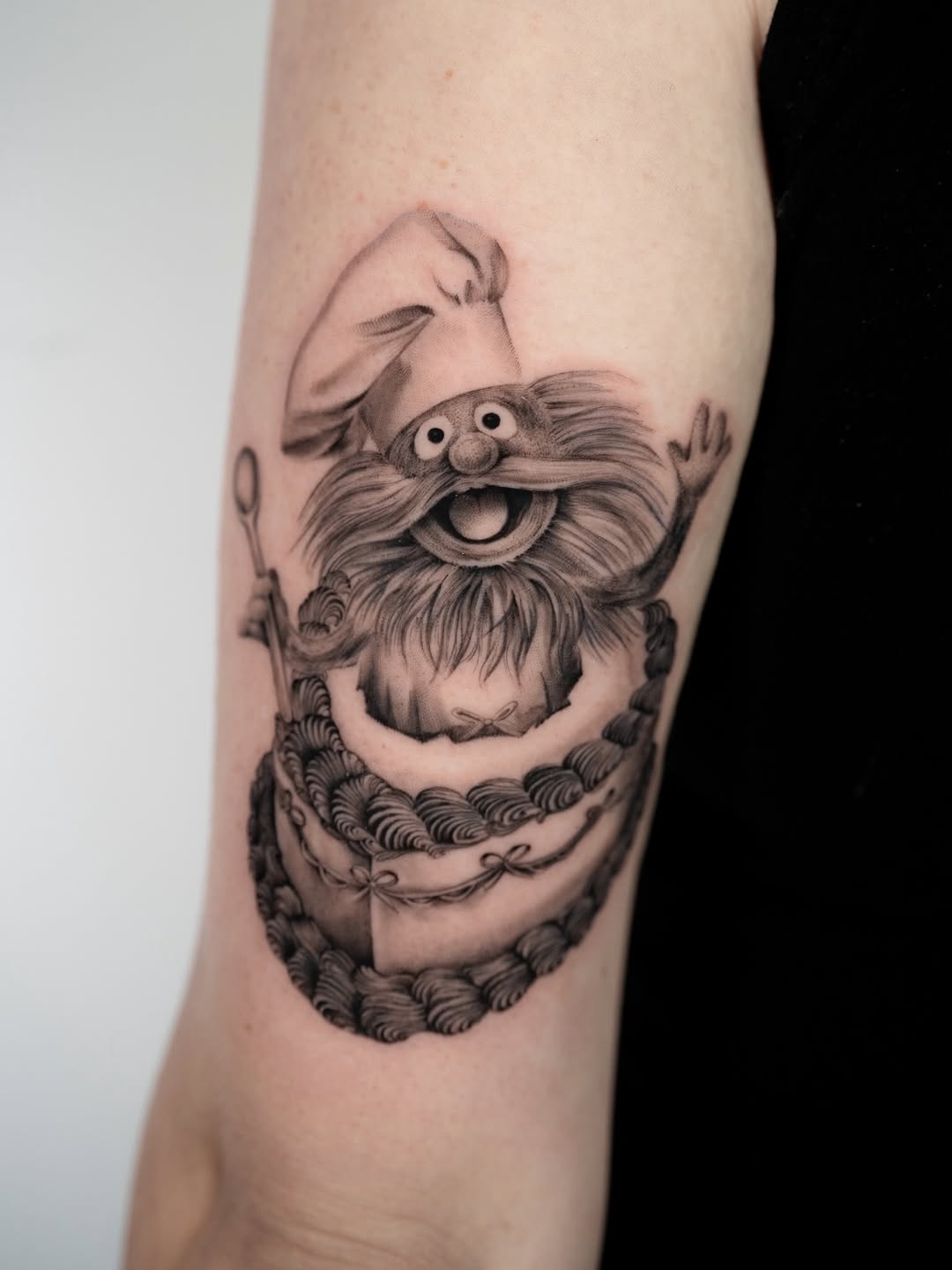 Tattoo by @dre.dayli โ realism, black_and_grey